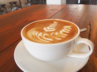 Latte Coffee art 