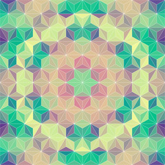 Colorful Triangle Pattern. Vector Background