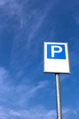 Vertical parking signal