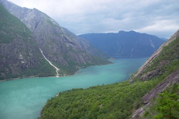 Fototapeta na wymiar Eidfjord