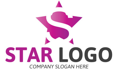 Fototapeta Star Logo Template obraz