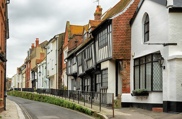Street in the old town, Hastings