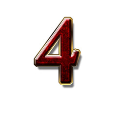 Figure 4 - precious stone is red