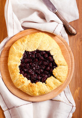 Berry galette