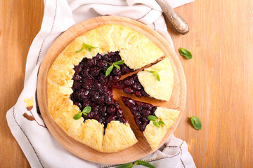 Berry galette