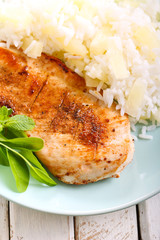 Grilled chicken breast