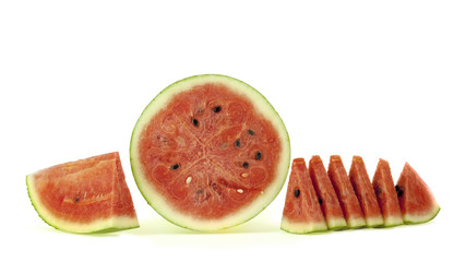 Water melon  on white background