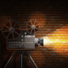 Retro Film Background