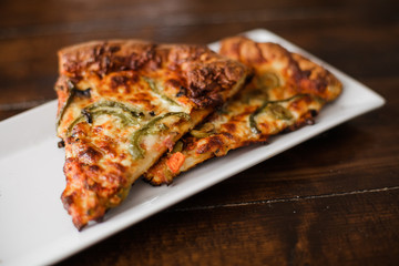 Vegetarian Slices of Pizza