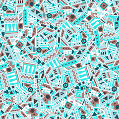 Ethnic seamless pattern. Vector illustration