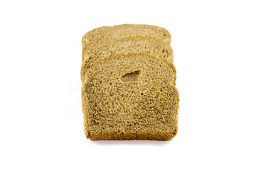 Frisch Gebackene Toast Brot Scheiben