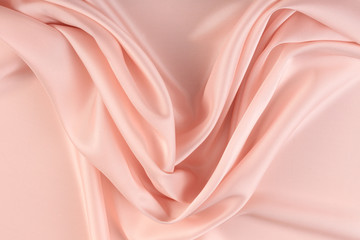 Obraz premium pink chiffon folds