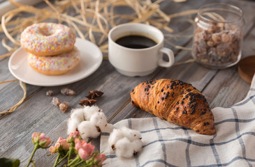 breakfast of coffee
