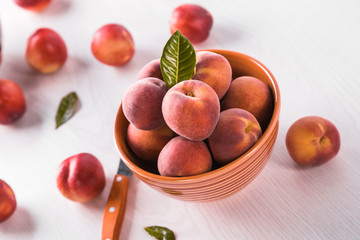 fresh peaches