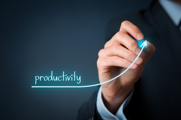 Productivity increase - obrazy, fototapety, plakaty