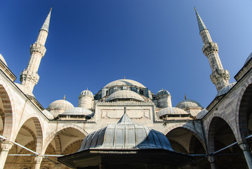 Fototapeta na wymiar Sehzade mosque, Istanbul, Turkey