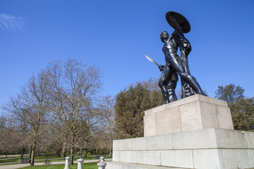 Wellington Monument in Hyde Park