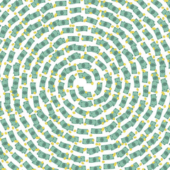 Vector voney cash pattern