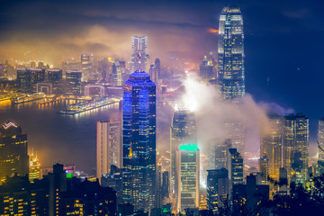 Fototapeta na wymiar Hong Kong city scenes