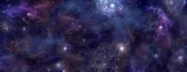 Deep Space blue background