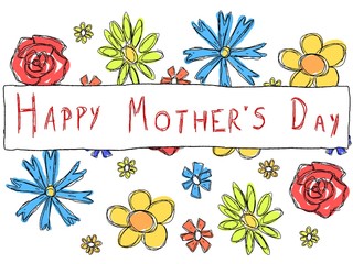 Mothers Day card design