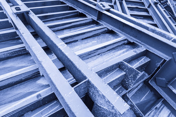 Obraz premium profiles made of steel