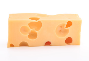 cheese isolated on white background cutout