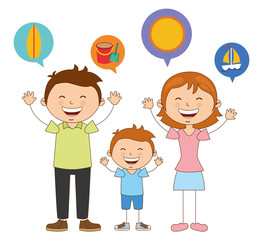 happy family