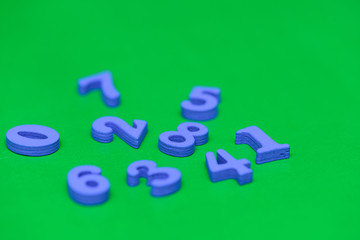 Naklejka premium wooden color letters