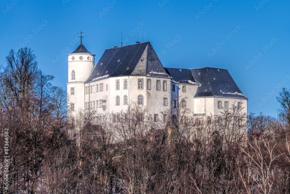 Sticker Baerenstein Burg - Baerenstein castle 01