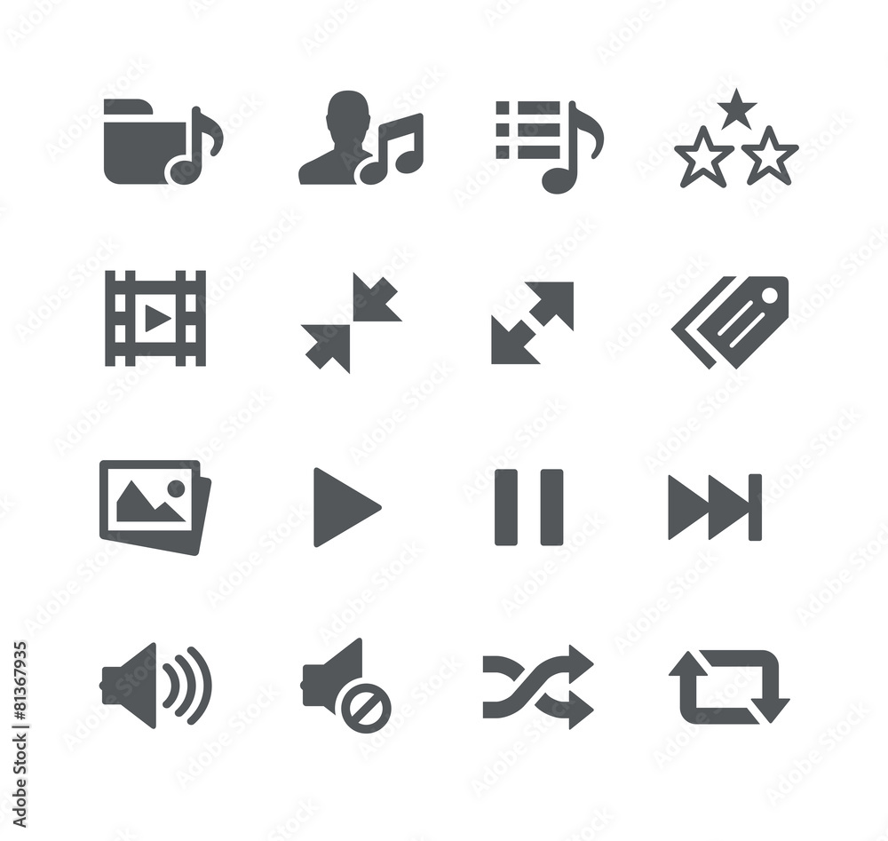 Canvas Prints media player // apps interface