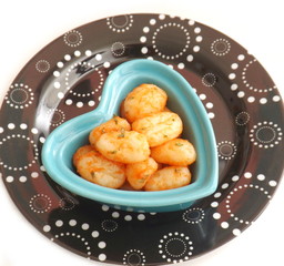 Gnocchisv in Tomatensauce