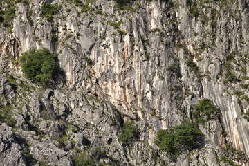 Cliff wall
