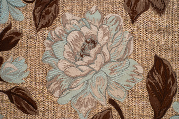 Rose fabric background