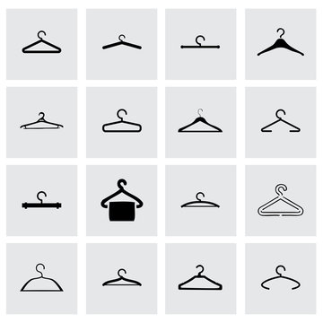 Vector Hanger Icon Set