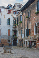 Venice, Italy, campo Santa Maria