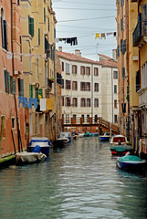 Obraz na płótnie Canvas Venice, Italy, canal in Cannaregio area