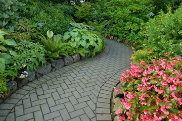 Flower Garden walkway