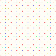 Multicolored dot background vector point