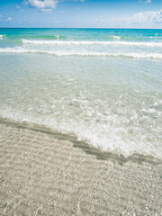 Summer sea wave