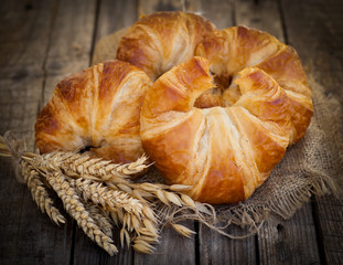 Frische Croissants