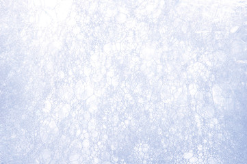 abstract foam bubbles white texture background