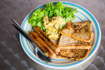 Thai style breakfast