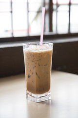 White coffee ice