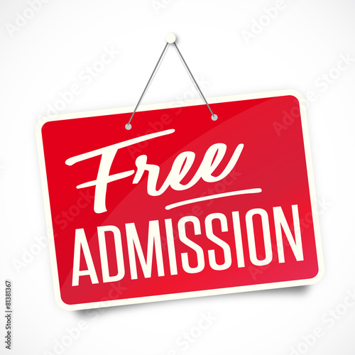 Download "Free admission" Stock image and royalty-free vector files ...