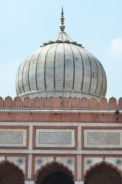 Jama Masjid Mosque, old Delhi, India.