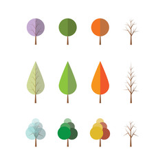 Four Seasons - Different Tree Designs