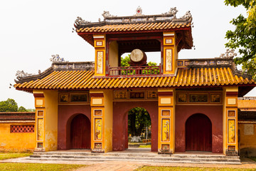 Fototapeta premium In der kaiserlichen Zitadelle in Hue