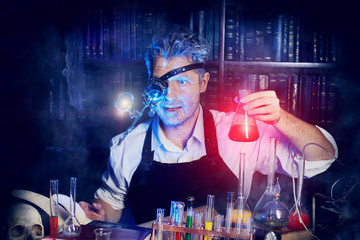 flasks scientist