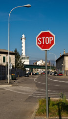 Rijeka harbor lighthouse